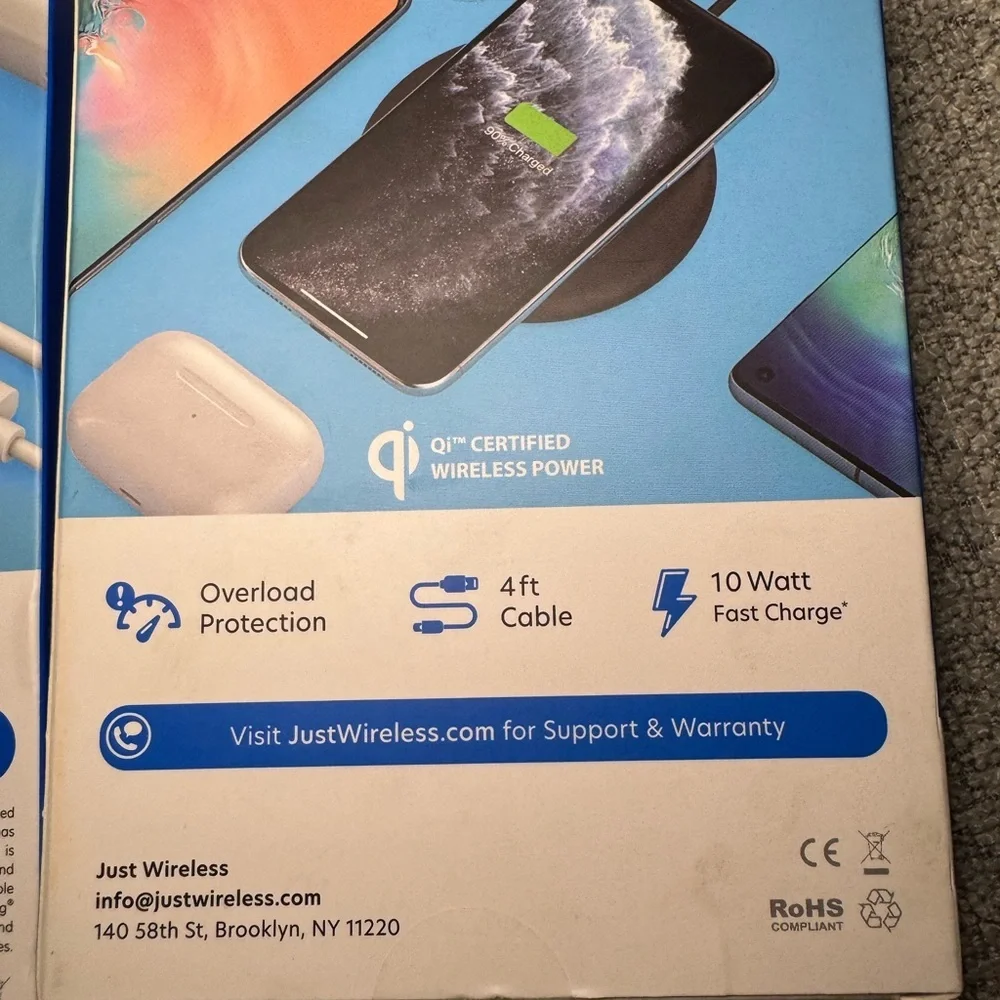 Lightening Cable and Wireless Charging Pad